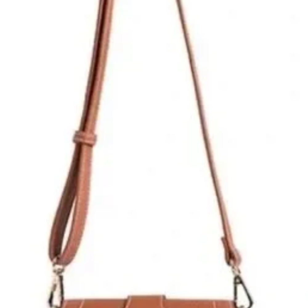 Rachel Zoe - EDESSI-200 Crossbody and Belt Bag, Brown, Vegan Leather  NEW - Picture 8 of 8